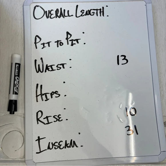 Pacsun Light blue Pintuck High Rise Bootcut Flare Lattice Diamond jeans 24 - Picture 9 of 10